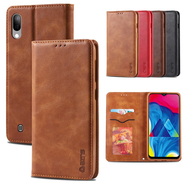 

Magnetic Leather Case For Samsung A50 A70 A80 A90 A7 2019 Case Flip Leather Cover For M10 M20 M30 M40 A40 A30 A20e A10 A60 Capa