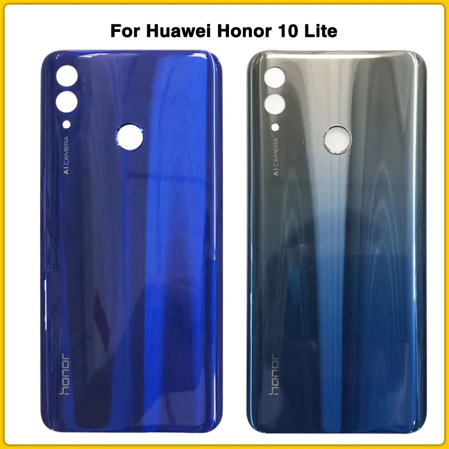 Honor 10 lite чехол для задней части телефона для huawei Honor 10 Lite задняя крышка батарейный корпус чехол для замены с логотипом