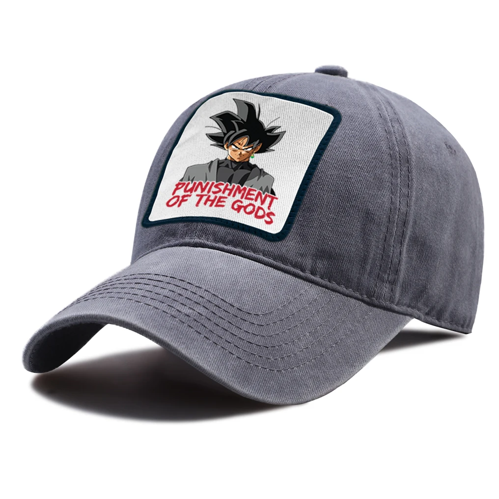 

Dragon Ball Z Cap Saiyan Goku Anime Baseball Caps For Men Japanese Anime Baseball Cap snapback Sun Shade Hats Outdoor Dad Hat