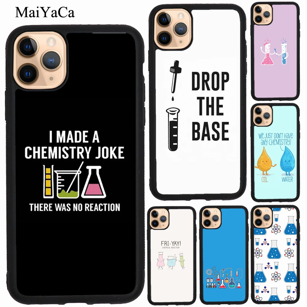 Химическая Лабораторная посуда MaiYaCa для iPhone 11 Pro Max XS X XR SE 2020 7 8 Plus чехол 12