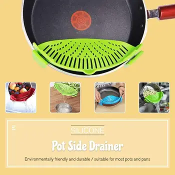 

Silicone Pot Side Drainer
