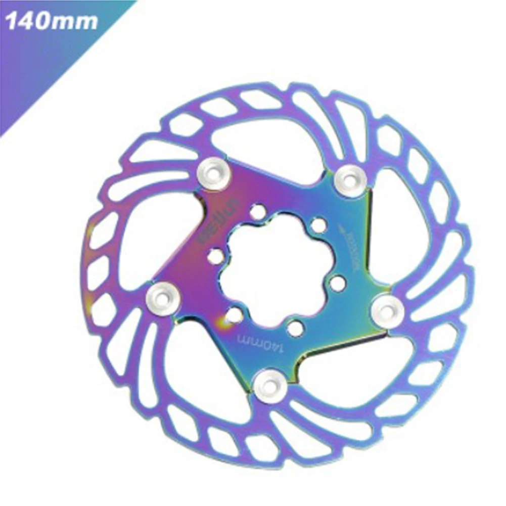 

160/180/ 203mm Brake disc Colorful Floating 44mm 6-hole Aluminum alloy