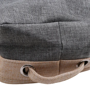 

Cotton and Linen Desktop Makeup Organizer Storage Box Desk Stationery Storage Basket Cosmetic Debris Finishing Box