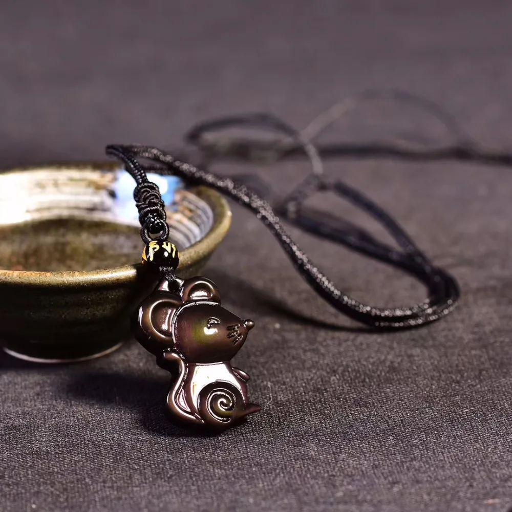 Obsidian Pendant (3)