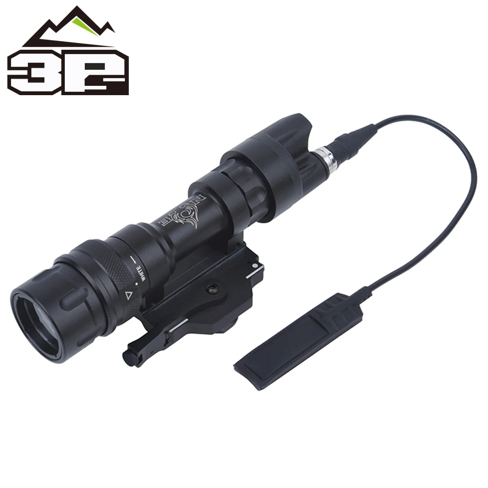 

Tactical Airsoft Hunting M952V LED Flashlight Gun Lamp Hunting Linterna Softair Rifle Arma Weapon Light NE04007
