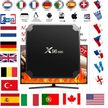 

Global tv box IPTV M3U 6/12 months warranty CA USA Europe UK Netherland Spain España Android M3U Smart TV no App included