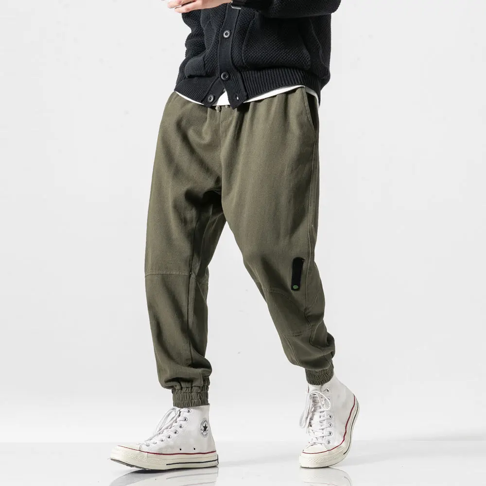 

Wu Airlines 2020 Function Workwear Multi-pockets Ankle Banded Pants Young MEN'S Students Street Japanese-style Retro Loose Casua
