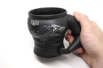 

Creative Ceramic Game Black muscle Coffee Mug 300ml,Wolf Cup Christmas Mugs Beer Cups Mugs Birthday Gift Drinkware