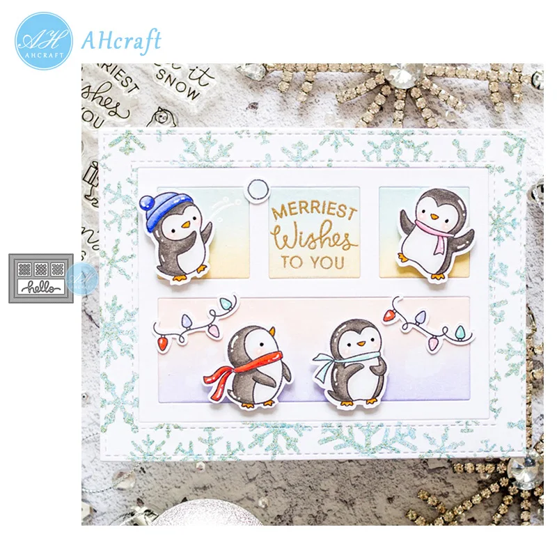 

AHcraft #1 Gallery Frame Metal Cutting Dies Scrapbook paper craft knife mould blade punch stencils 2019 die cut