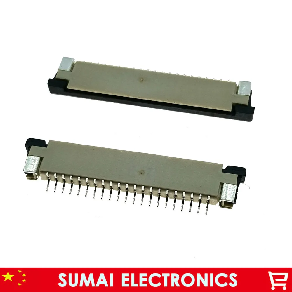 Образец 21Pin разъем FPC FFC 21 pin 1 0 мм гибкий кабель Разъем для интерфейса ЖК-экрана. ROHS