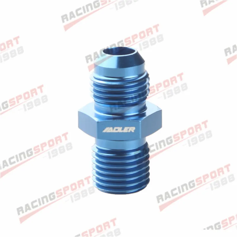 -6 AN 6AN Male Flare To M14 x 1 5 (мм) метрический прямой фитинг синий | Автомобили и мотоциклы