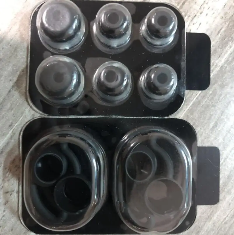 XRHYY Сменные Wingtips & Eartips набор мягких Противоскользящих Earpads наушники крючки для