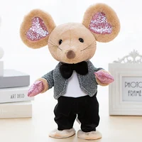 Robot Music Mouse Toys Dance Talk Electronic Plush Mouse Sound Control Interactive Mice Sing Song Animal For Kids Birthday Gift 1