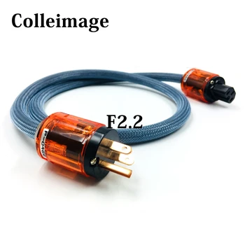 

Colleimage Furutech OFC Power Cable Schuko US AC Mains Power Cord P-046/P-046 Audio AMP CD DVD VCD Player Power Cable