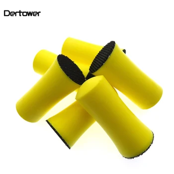 

1 Inch (25mm) PU Foam Hand Hook & Loop Back-up Sanding Pad Abrasive Tools For Woodworking Small Area Accurately Polishing