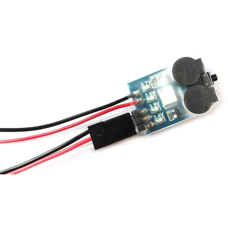 

3In1 Battery Monitor Low Voltage Buzzer Alarm Discovery Buzzer Signal Loss ALARM Meter Display Suitable for FPV Rotorcraft