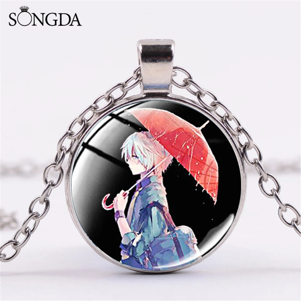SONGDA милый дневник будущего Mirai Nikki стеклянный купол ожерелье Gasai Yuno фигурка аниме 5