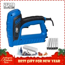 PROSTORMER 2000 Вт деревообрабатывающий Электрический гвоздь пистолет 220 V-240 V силовой гвоздильщик степлер прямой гвоздь и дверной гвоздь степлеры электроинструмент