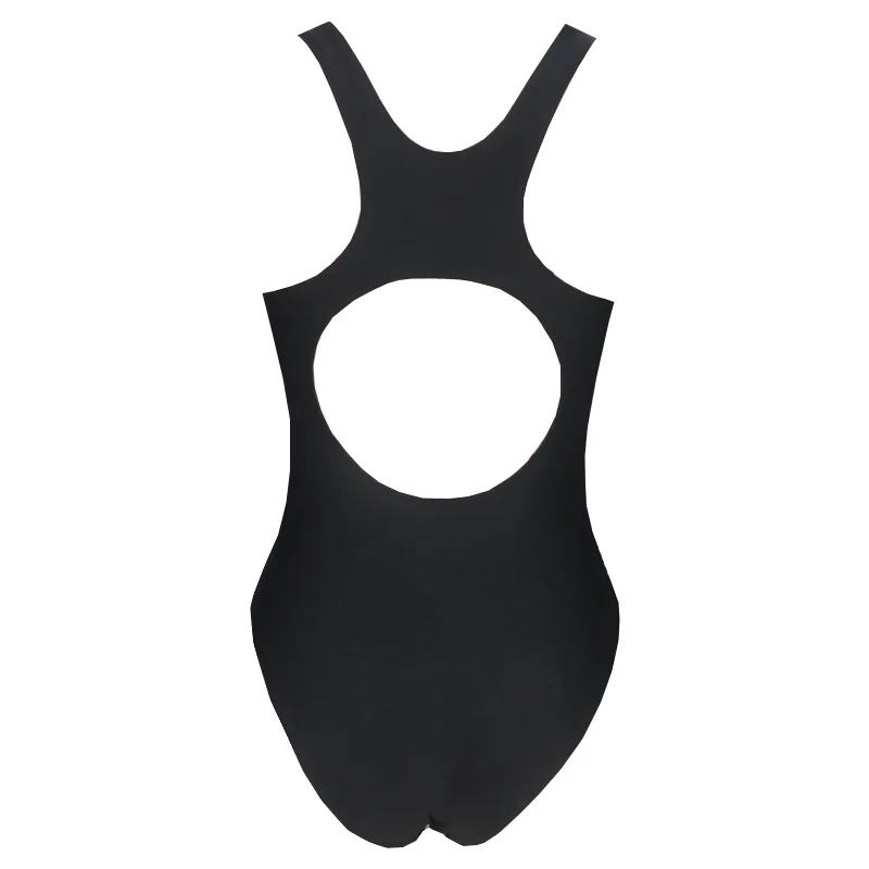 Women Sport Swimsuits Women Swim Dresses Women Patchwork One Piece Suit Raceback Swimwear Racing Training Athletic Bikini Double Lining Slim Swimsuit Monokini Mujer