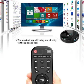 

HK1 MINI Plus With Remote Control Network TV Box High Definition 4K BT Dual WiFi Quad Core Stable Smart Media For Android 9.0