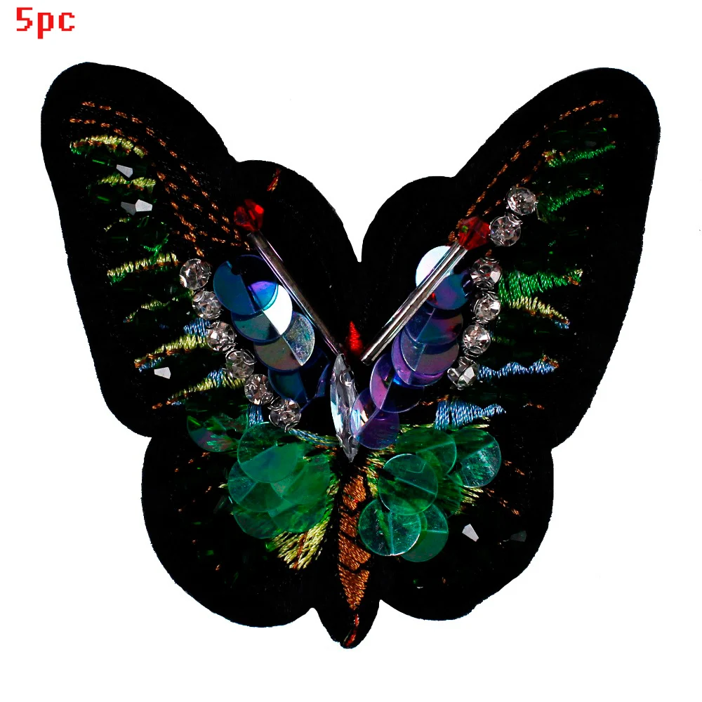 Стразы в виде стрекозы, бабочки, пчелы, насекомые, Скорпион, кристаллы, нашивки для обуви, сумки, швейная одежда, аппликация TH862 - Цвет: 849