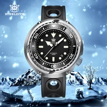 Aliexpress - Steeldive Men’s Diving Watch SD1978 53.6mm Dial 1000M Water Resistance Japan NH35A Automatic Movement Tuna Mechanical Wristwatch