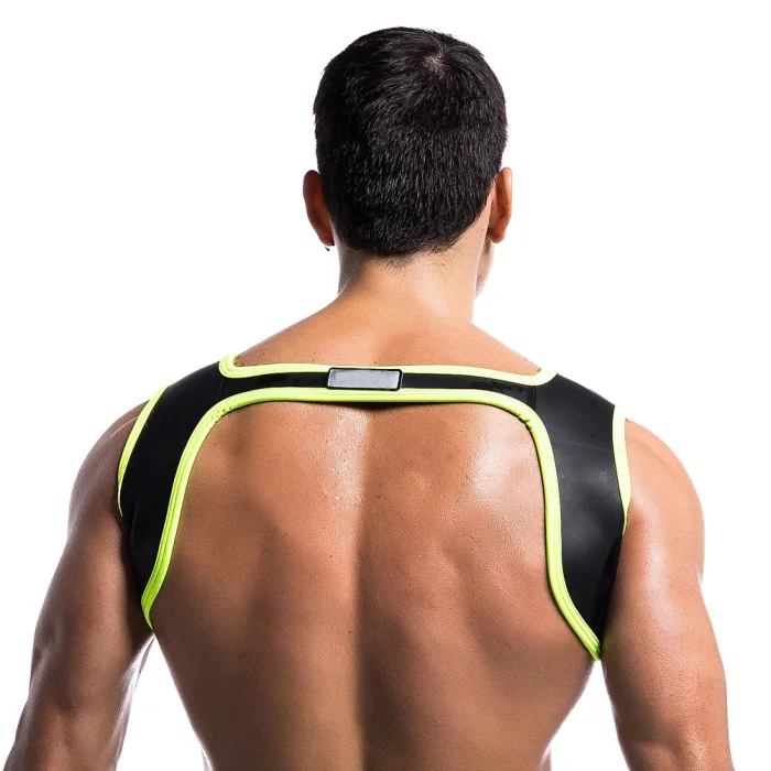 Мужские поддерживающие ремни на плечо, спортивные фитнес-тренинги, неопреновые протекторы FK88