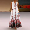 Women Long Maxi Dresses Female Summer Printing Sexy Dress Ladies Casual Vintage Loose Sleeveless Dress Plus Size Tank Vestidos ► Photo 2/6