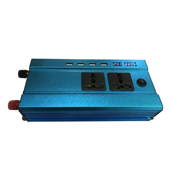 

2000W Car Power Inverter Solar Power Inverter DC 24V to AC 220V Modified Sine Wave Converter with Four USB Interface