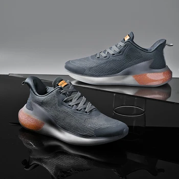 

Men's fashion casual shoes breathable comfortable sports running shoes 2020 new men's lightweight popcorn sole basketball shoes