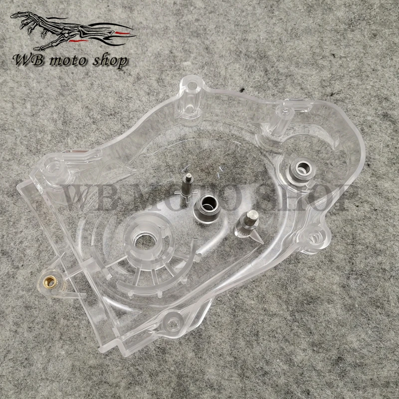 Motorcycle Engine Cover Engine Cover Protector For Honda DIO AF18 AF27 AF28 AF24 Giorno AF52 Julio clutch Cover drive cover clutch start side cover Transparent edge