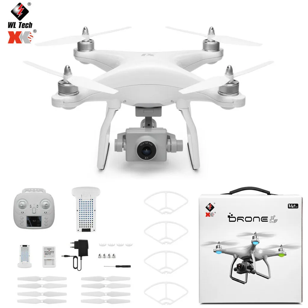 Wltoys XK X1 gps Дрон 5G WiFi FPV 1080P HD камера бесщеточный Радиоуправляемый квадрокоптер машина на радиоуправлении пульт дистанционного управления D301010