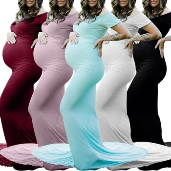 

Maternity Dresses For Pregnancy Pregnant Clothes Pregnancy Dress Photography Props Maxi Gown Dresses For Pregnant Ladies D30