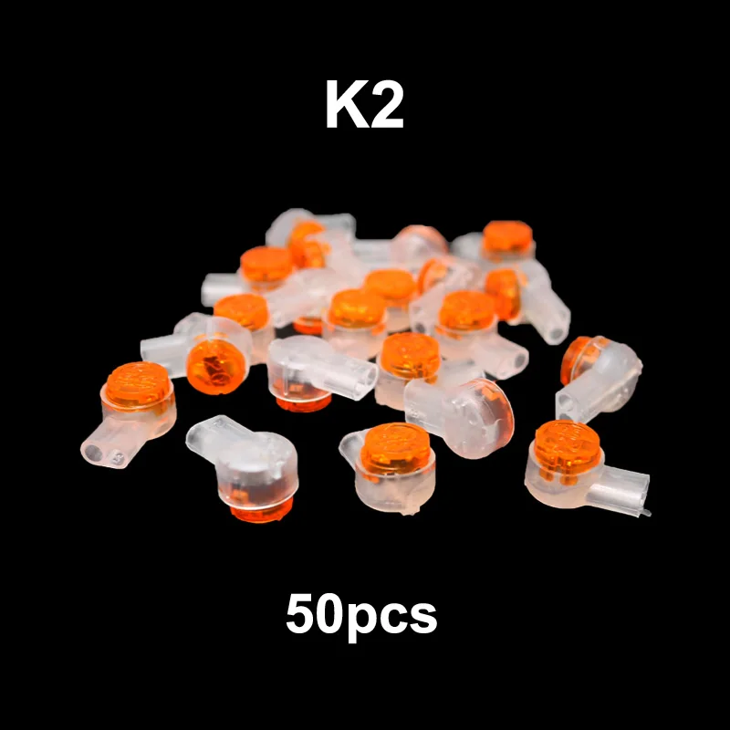 Обжимные клеммы соединителя K1 K2 K3 K4 водонепроницаемый соединитель для проводки
