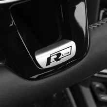 Применимый Volkswagen Magotan B8 Lamando Lavida Bora руль R стандартная внутренняя отделка наклейки модифицированный патч декорат