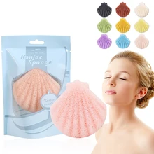 9 цветов 1 шт. Konjac уход за лицом косметический пуф Очищающая Губка Макияж для лица Глубокая чистка косметические спонжи эфирные инструменты для макияжа