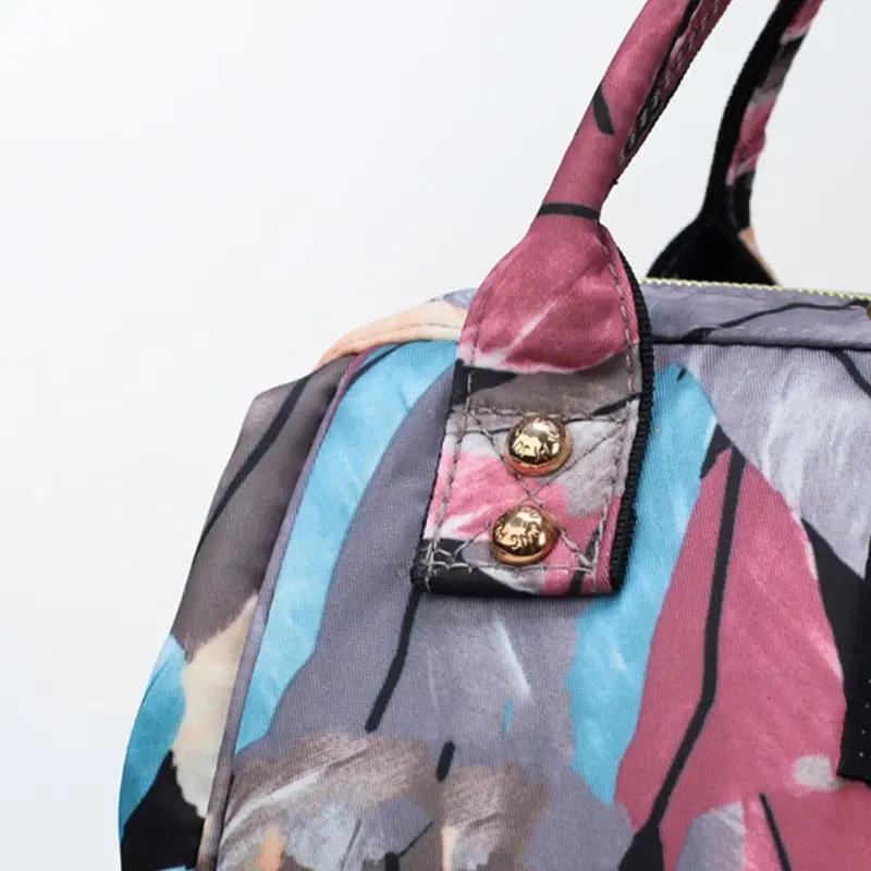 Модная Мумия Сумка Многофункциональная большая емкость Материнская и детская посылка водонепроницаемая сумка для подгузников 72XC