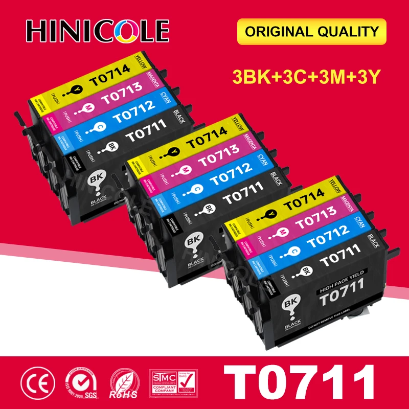 89 71 T0711-T0714 T0715 совместимый чернильный картридж для EPSON Stylus SX400 SX405 office BX600FW BX610 B40W BX300F