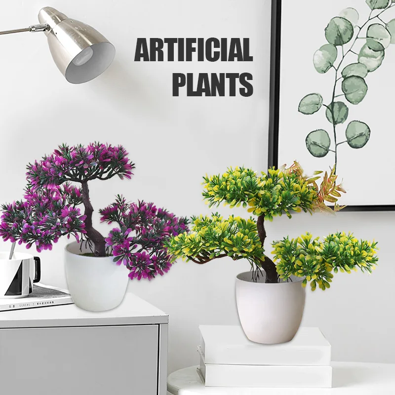 Ganoderma Lucidum красивая мода имитация горшечных растений искусственный цветок растение офисный подарок орнамент DIY балкон