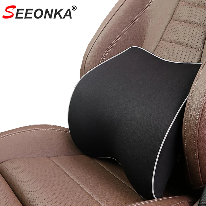 Lumbar Support Low Back Pain Pillow Orthopedics Auto Car Seat Cushion Office Chair Posture Sitting Corrector Memory Foam