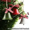 New Product Painted Wrought Iron Christmas Tree Decoration With Big Bells And Beautiful Farm Christmas Decor  Ball Ornaments 1