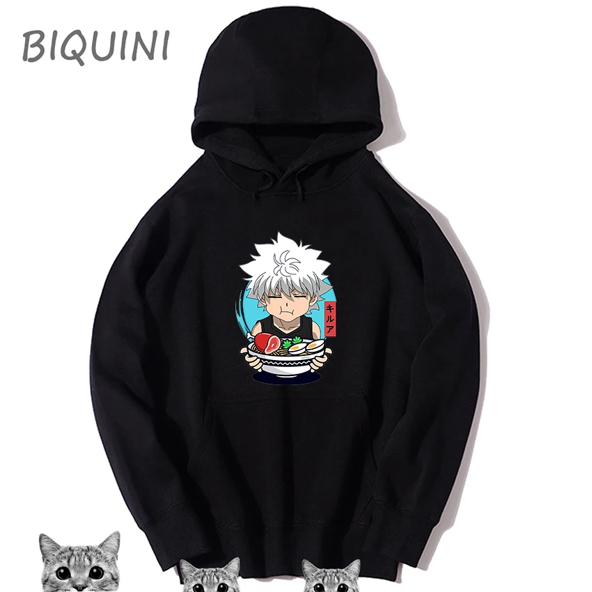 

Hisoka Morow Hunter X Hunter Anime KILLUA Pullover Hoodies Unisex Printed Sweatshirt Student Sports Hoodies Anime Hoodie