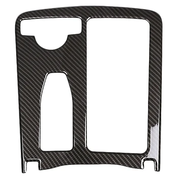 

Car Abs Central Console Cup Holder Frame Trim For Mercedes-Benz E Class W212 2010-2011 C Class W204 2008-2014 Black(Carbon Fiber