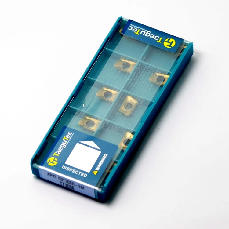 APKT09T308 REM TT9080 10 шт./лот TaeguTec Duracard карбидные вставки