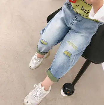 

2020 New Boys Denim Pants Spring Fashion Kids Jean Pants 1-6t PY62