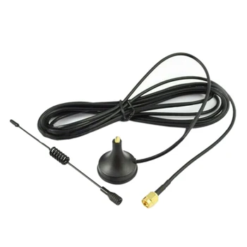 

433Mhz 5Dbi Antenna GSM Antenna SMa Male Connector Magnetic Base for Ham Radio