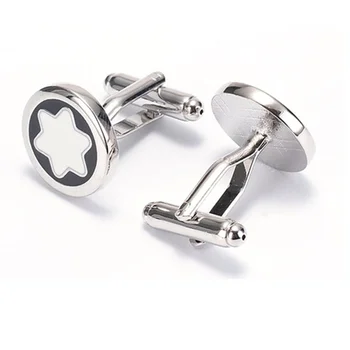 

Men's Cufflinks Buttons Exquisite Round Metal Cufflinks French Shirt Cufflinks Decorative Buttons Charm Men's Gift Jewelry
