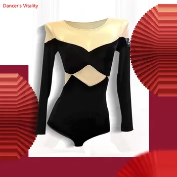 

Latin Short Skirt Women Cha Cha Rumba Samba Sexy Jumpsuit Dance Skirts Female Adults Performance Training Latino Dress For Women