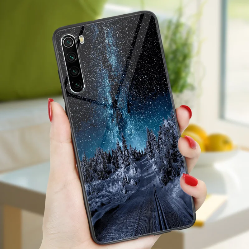 Мягкий глянцевый яркий Чехол для Xiaomi Redmi Note 7 8 9 Pro 9S 7A 8A 9A 9C чехол из ТПУ Для 10T 10 Lite
