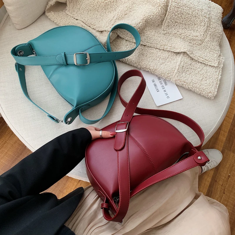 Женская сумка через плечо, модные седельные сумки из искусственной кожи, сумки через плечо для женщин, дизайнерские сумки
